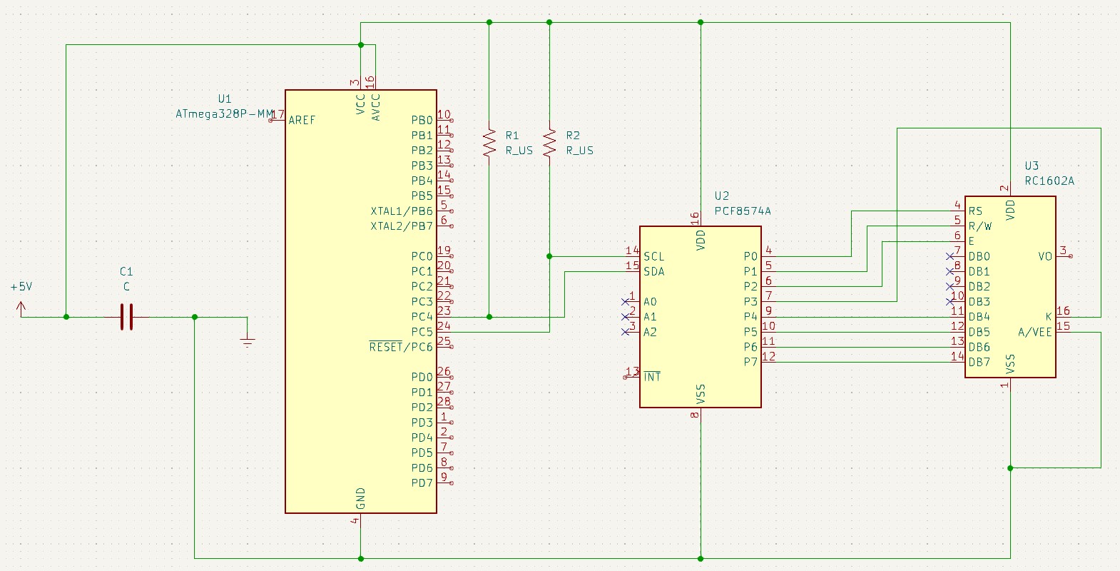 Picture of KiCAD Schematic