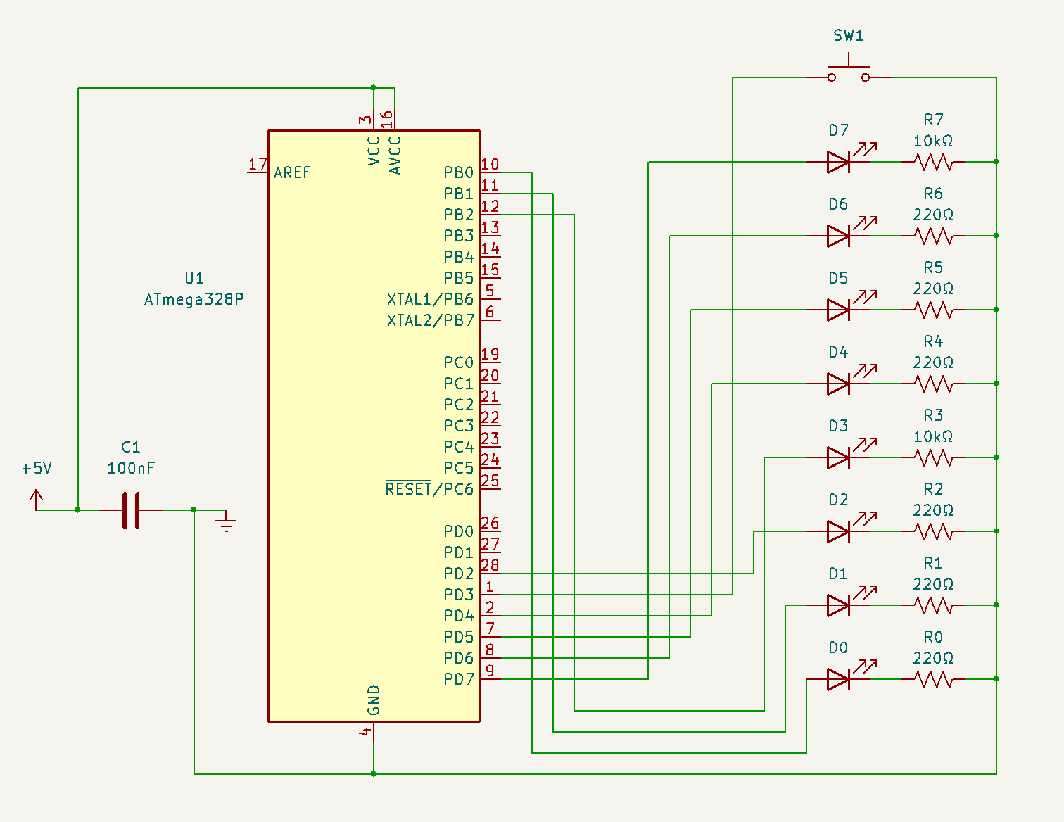 Picture of KiCAD Schematic